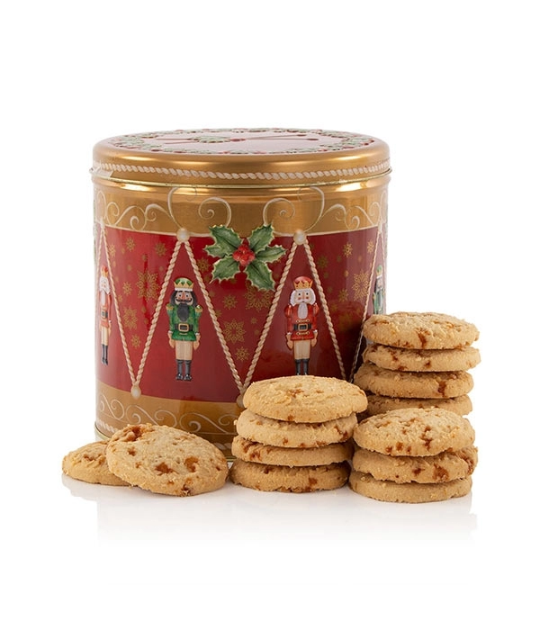Biscuiti Shortbread Cu Unt Si Caramel Sarat In Tobita Metalica Farmhouse 450g 0
